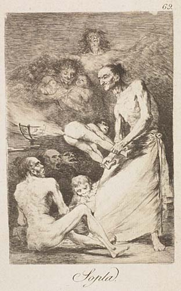 Sopla by Francisco José de Goya