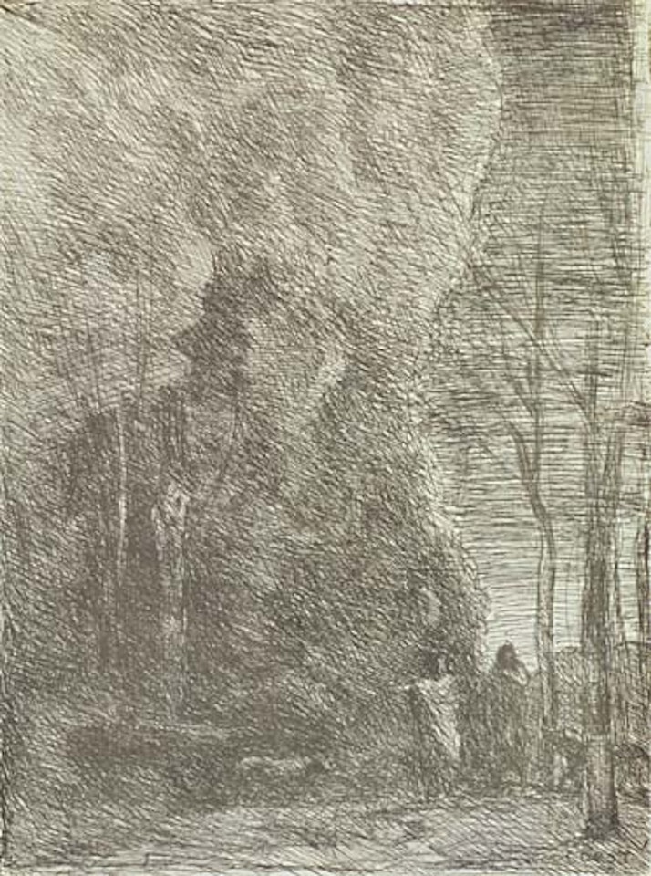 Dante et Virgile by Jean Baptiste Camille Corot