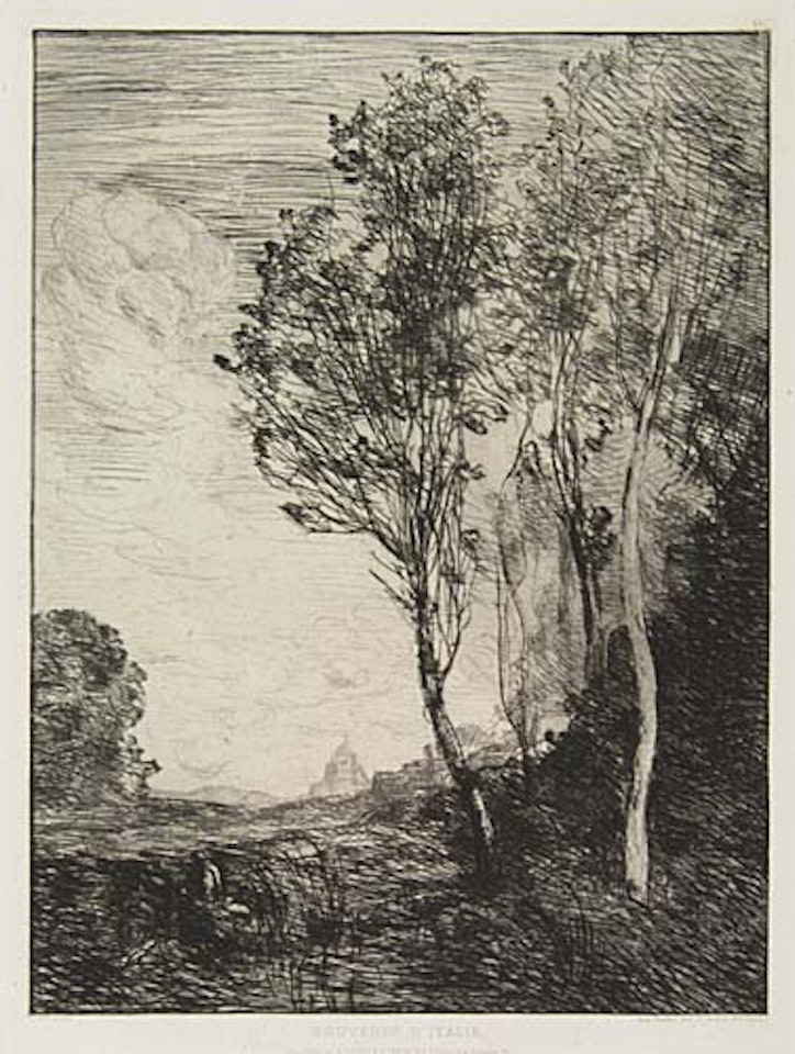 Souvenir d'Italie by Jean Baptiste Camille Corot
