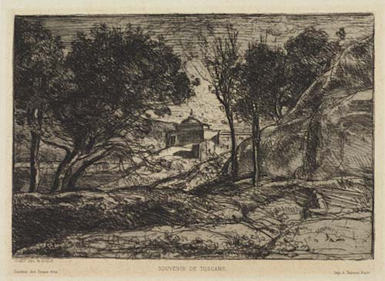 Souvenir de Toscane by Jean Baptiste Camille Corot