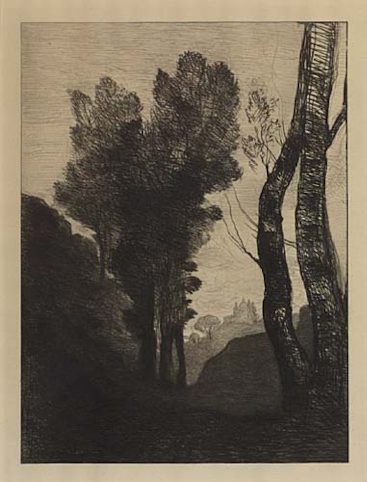 Environs de Rome by Jean Baptiste Camille Corot