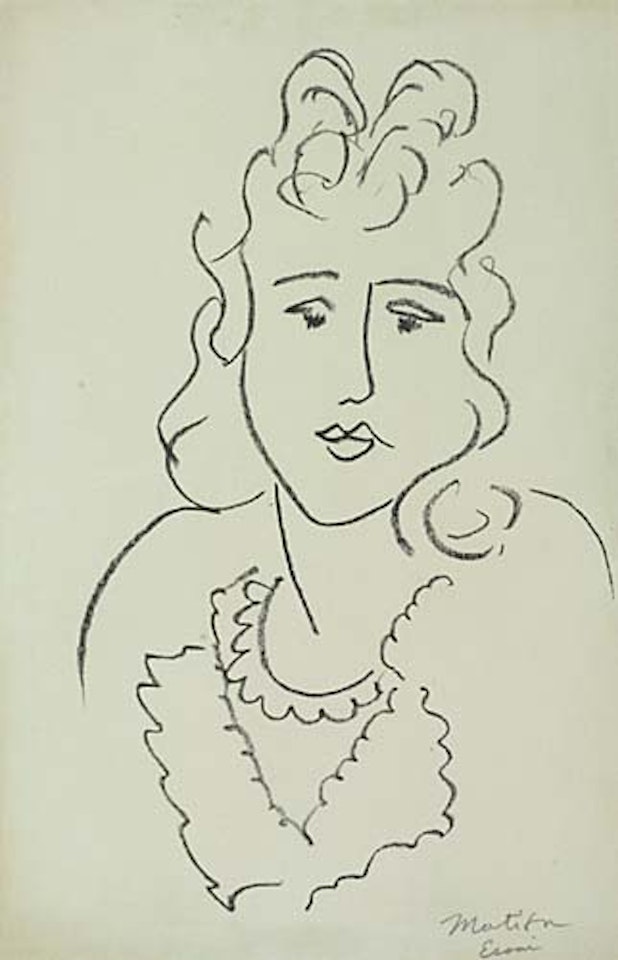 Buste de femme by Henri Matisse