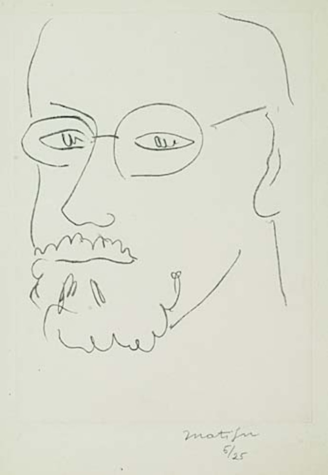 Autoportrait de trois-quarts by Henri Matisse