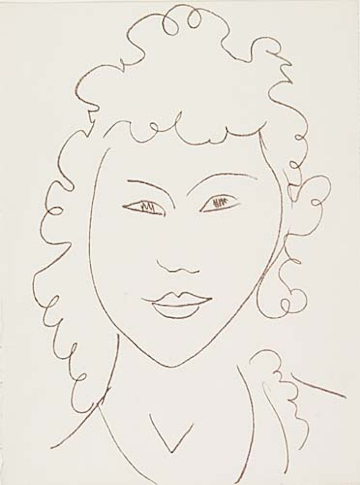 Tête de femme by Henri Matisse