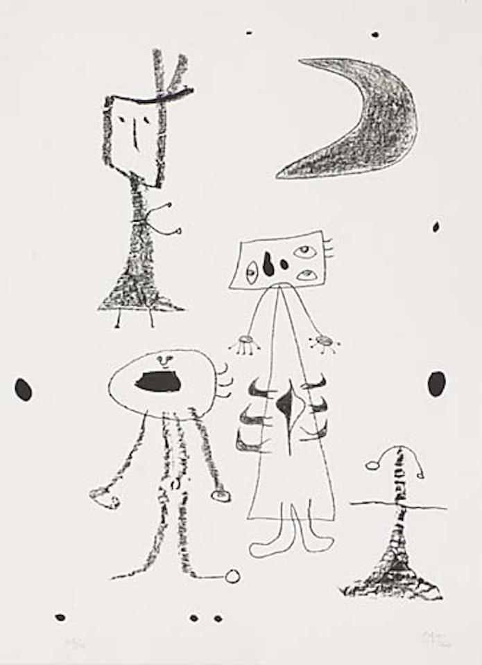 Femmes by Joan Miró