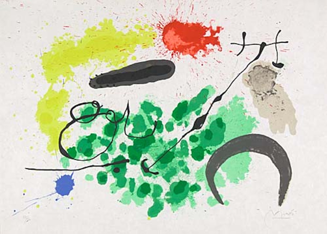 Le Lézard aux Plumes d'Or by Joan Miró