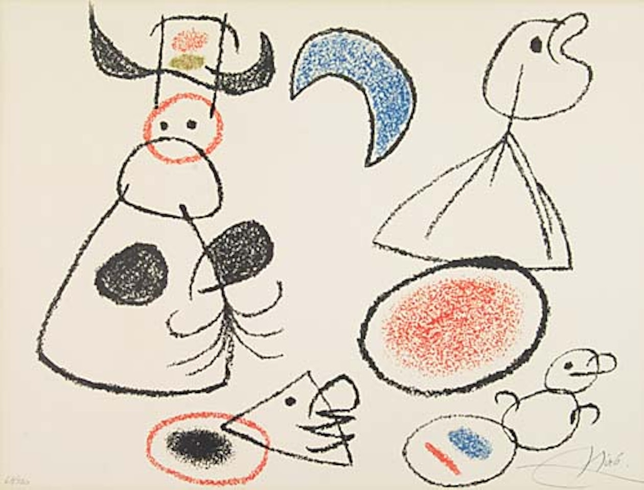 Ubu aux Baléares by Joan Miró