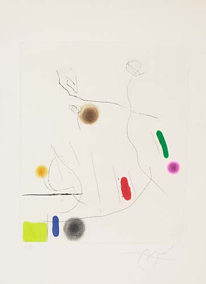 Gravé sur le Givre I by Joan Miró