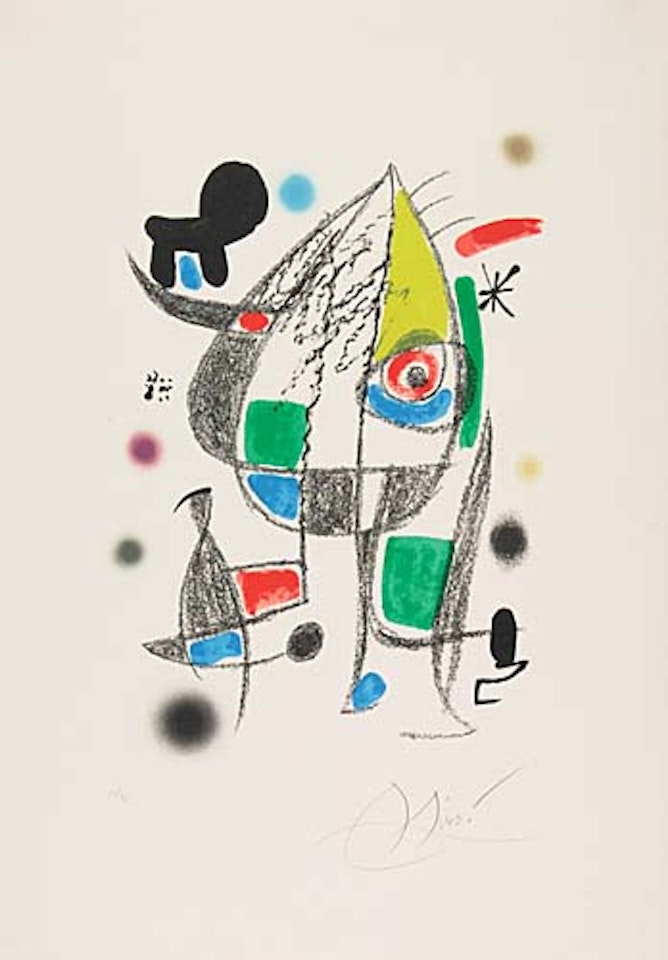 Maravillas con Variaciones Acrósticas en el Jardín de Miró by Joan Miró