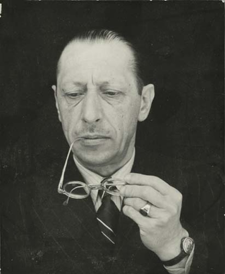 Igor Stravinsky by Edward Weston