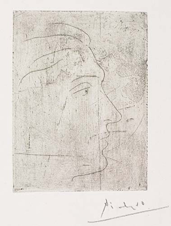 Profil I by Pablo Picasso