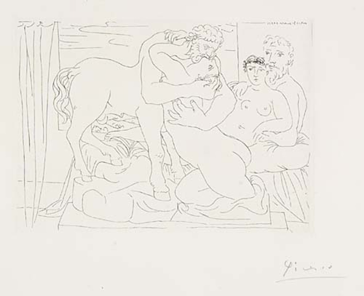 Le Repos du Sculpteur by Pablo Picasso