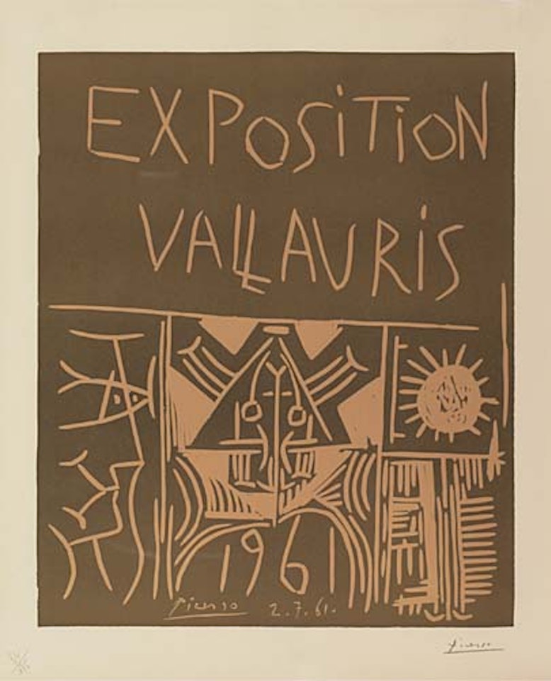 Exposition Vallauris 1961 by Pablo Picasso