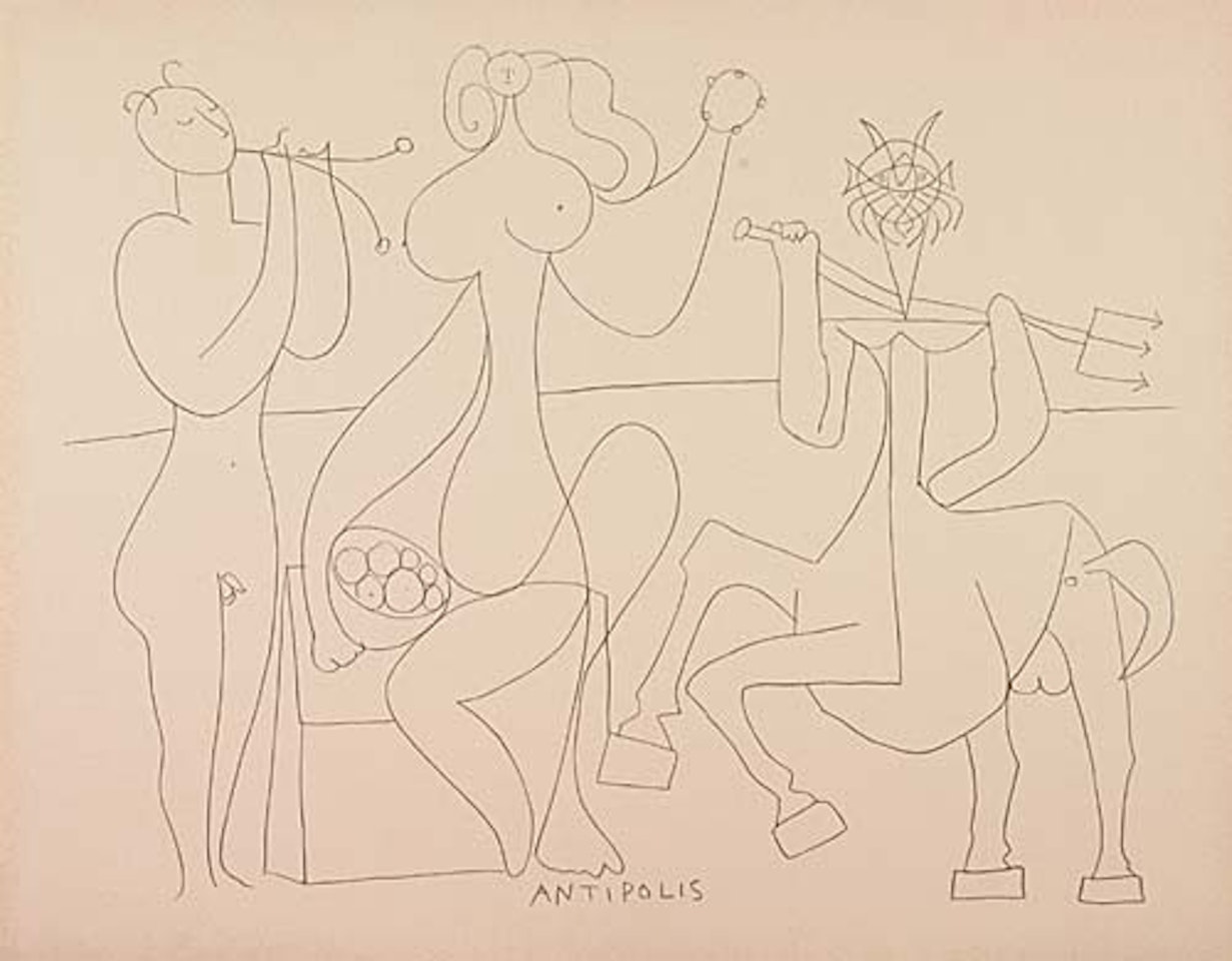 Mes Dessins d'Antibes by Pablo Picasso