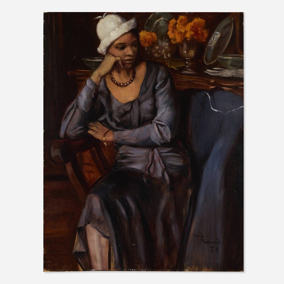 Woman with a Cloche Hat by Emile Bernard