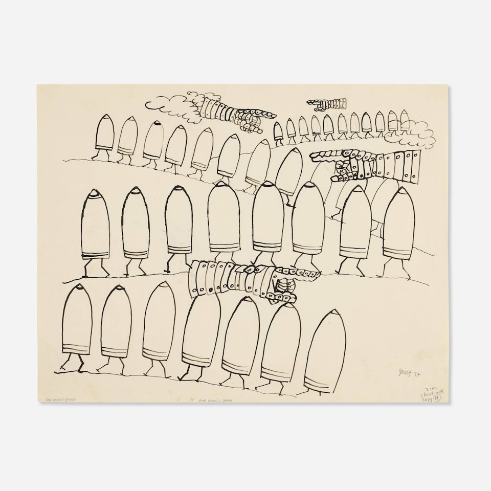 One Man"s Guess by George Grosz