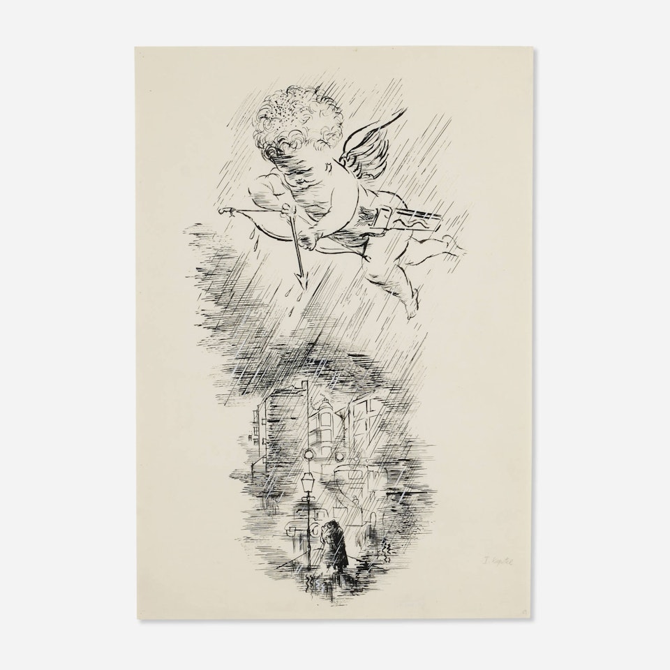 Lykkelige Mennesker (Happy Man) by George Grosz