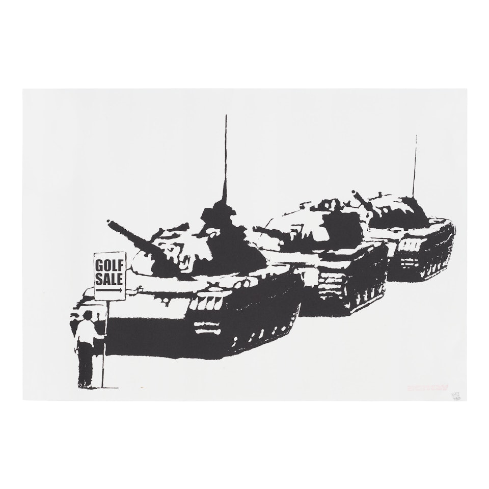 Golf Sale by Banksy
