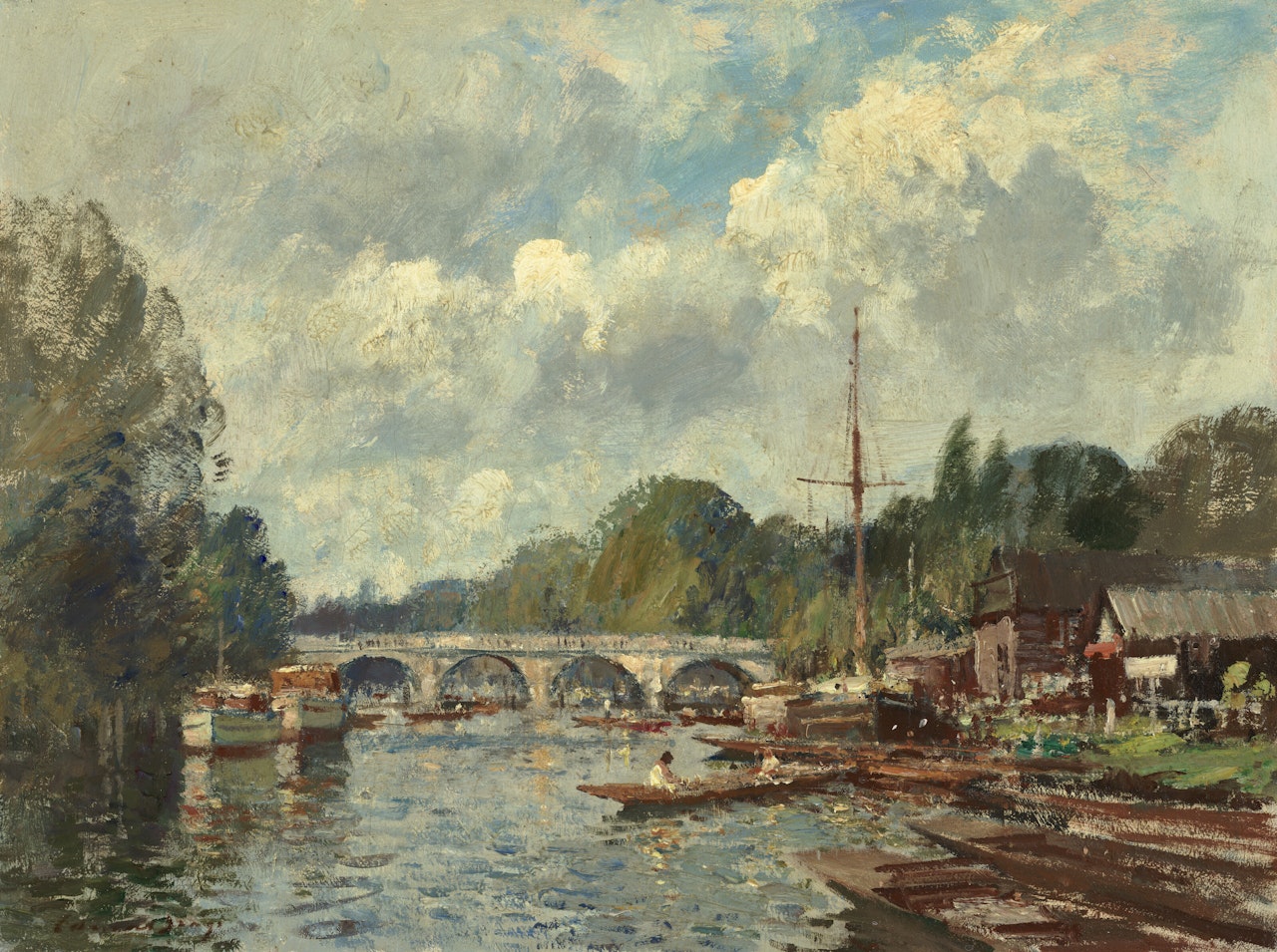 The Thames at Maidenhead by Edward Seago