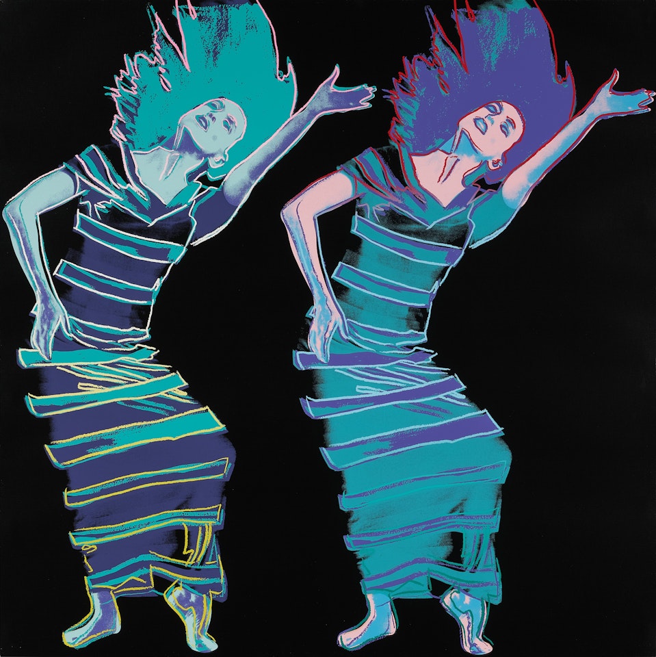 Satyric Festival Song , from the Martha Graham series by Andy Warhol