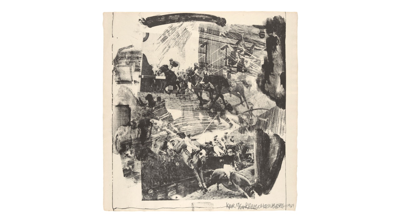 XXXIV Drawings for Dante"s Inferno (Foster 19) by Robert Rauschenberg