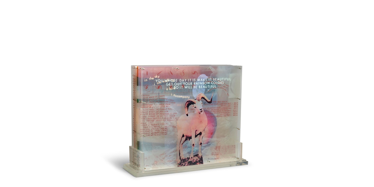 Opal Gospel by Robert Rauschenberg
