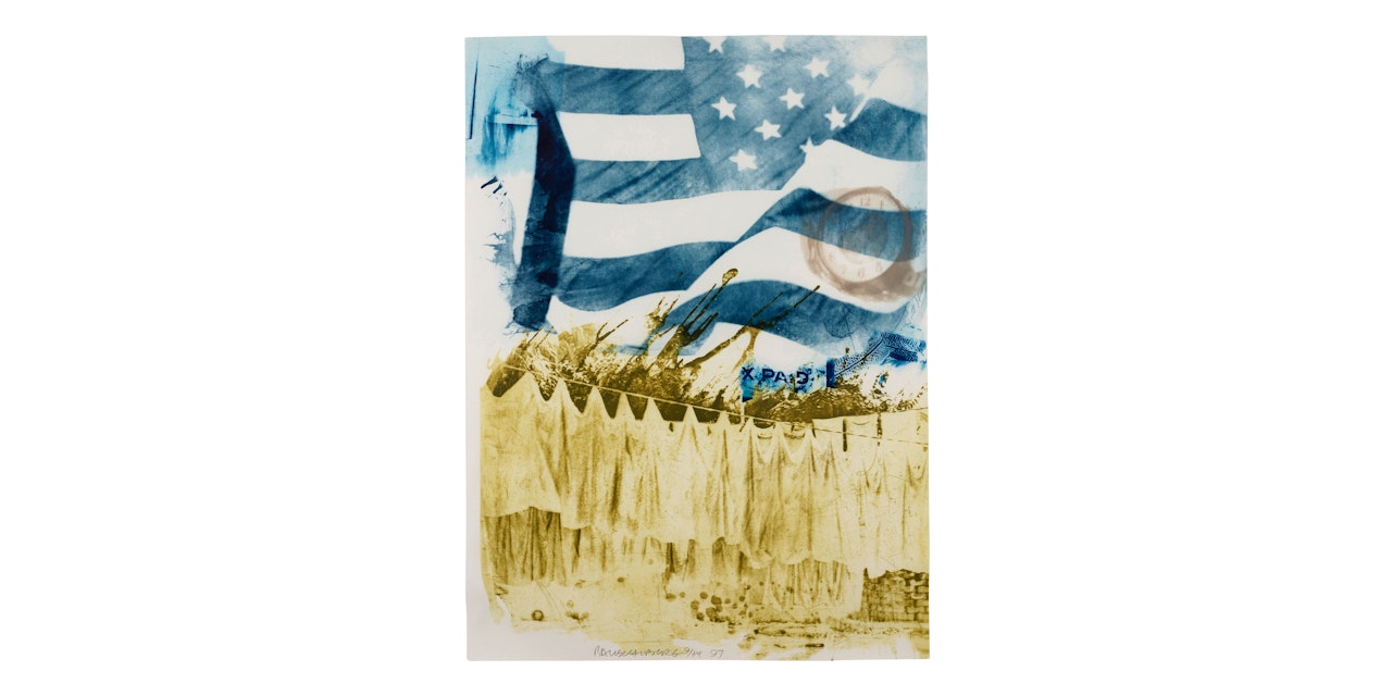 Waiver, from Ground Rules by Robert Rauschenberg