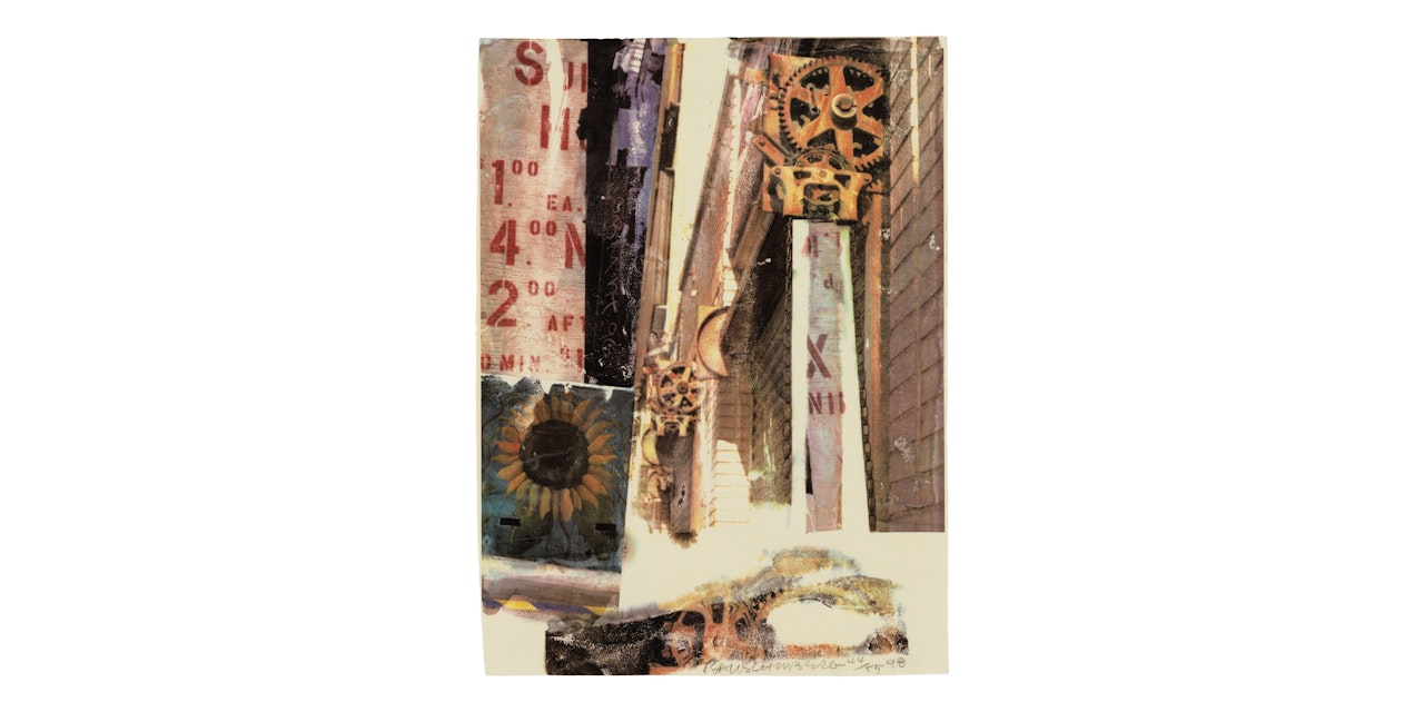 L.A. Uncovered #9, from L.A. Uncovered (Gemini 1735) by Robert Rauschenberg