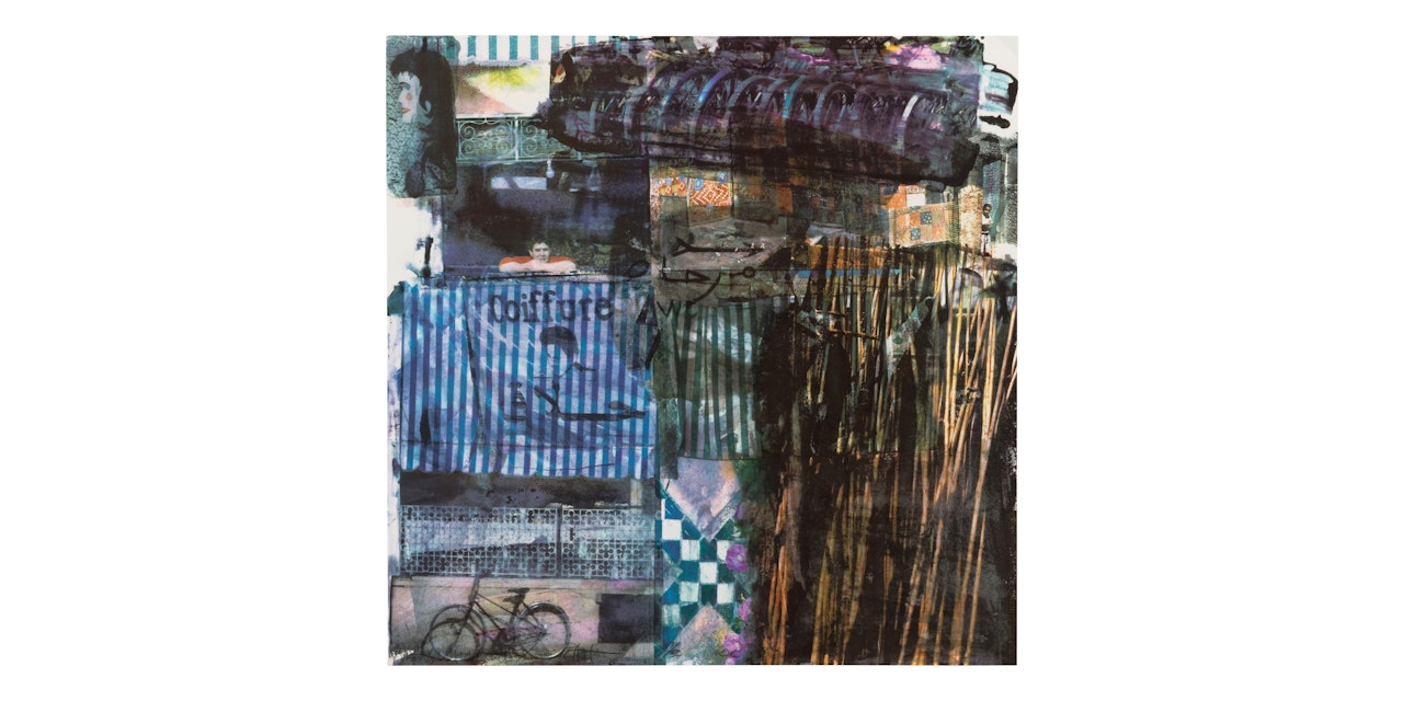 Quattro Mani Marrakech II, from Quattro Mani Marrakech (Gemini 1850) by Robert Rauschenberg