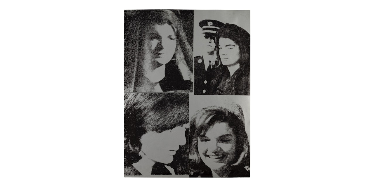 Jacqueline Kennedy III (Jackie III), from 11 Pop Artists, Volume III (Feldman & Schellmann II.15) by Andy Warhol