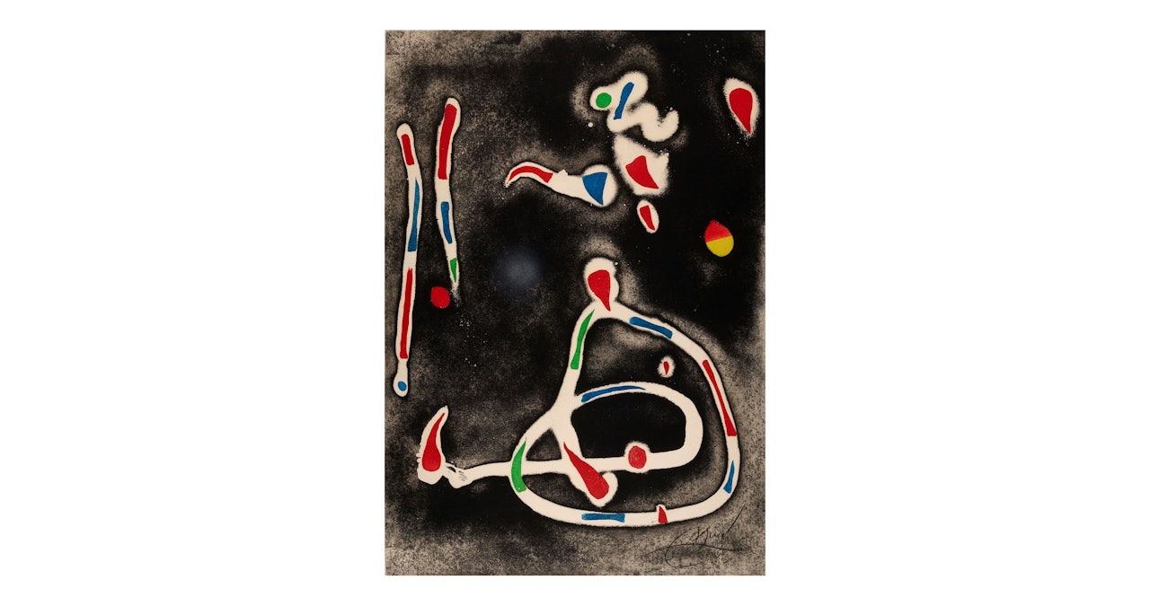 La Traca II (Dupin 1115) by Joan Miró
