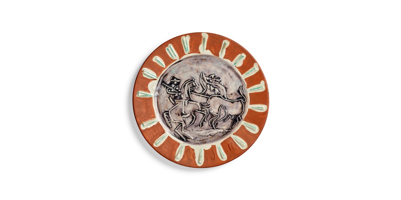 Scène de tauromachie (Ramié 410) by Pablo Picasso