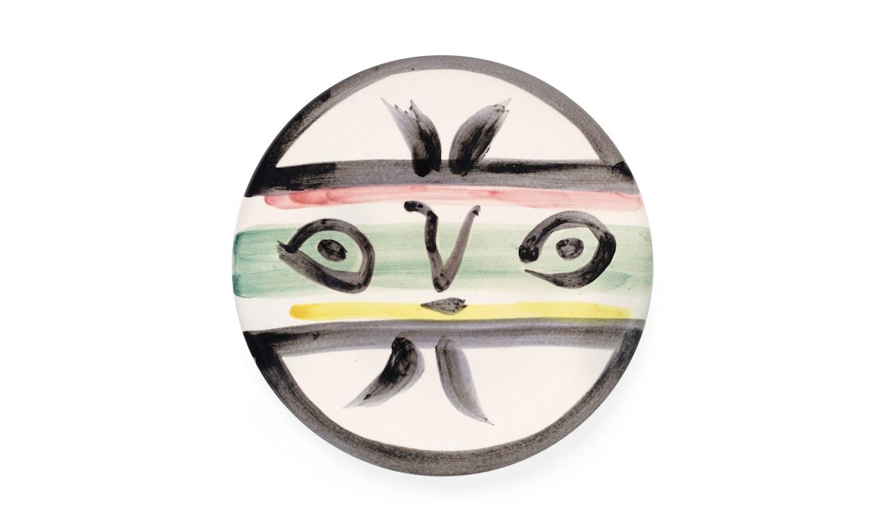 Visage no. 101 (Ramié 475) by Pablo Picasso