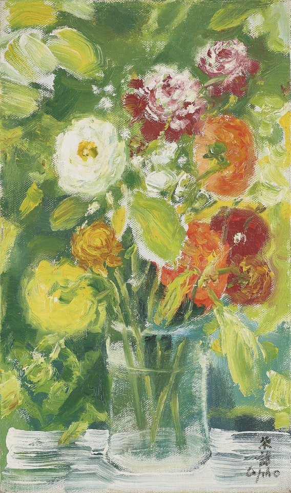 Flowers in a Vase by Le Pho