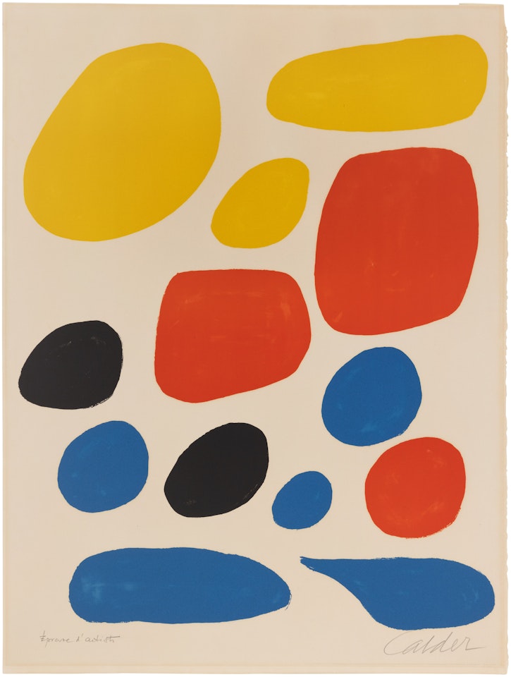 Untitled, from Flight by Alexander Calder
