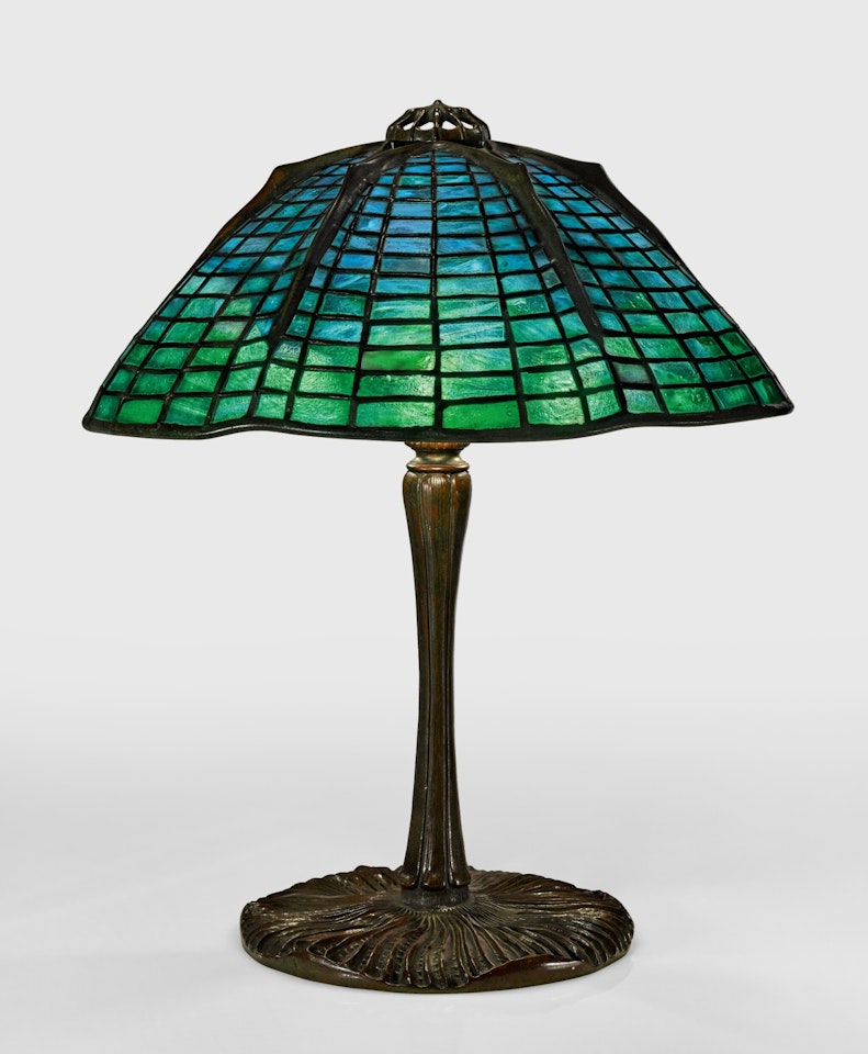 "SPIDER" TABLE LAMP by Tiffany Studios