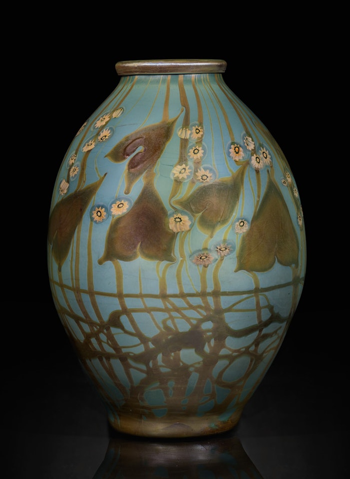 "MILLEFIORI" VASE by Tiffany Studios