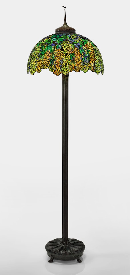 “LABURNUM” FLOOR LAMP by Tiffany Studios