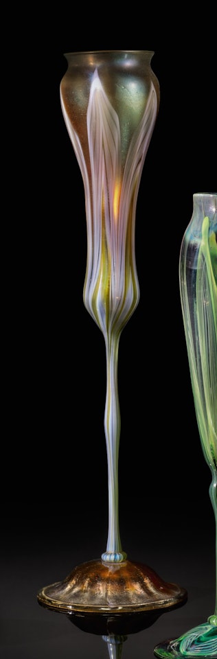 FLOWER FORM VASE by Tiffany Studios