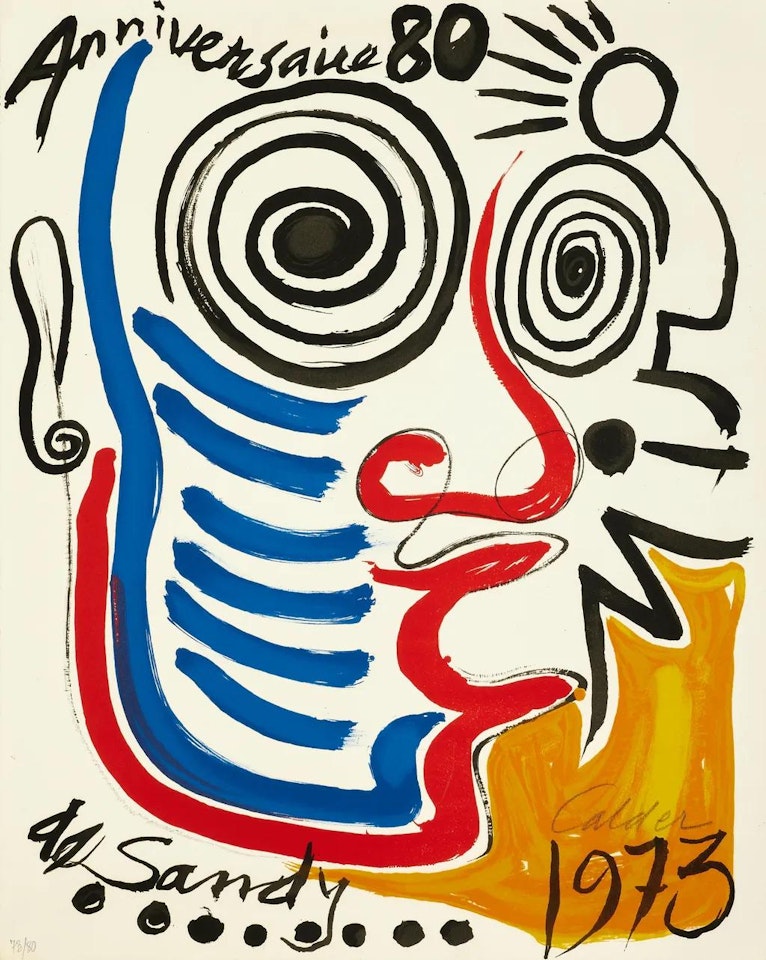 Anniversaire 80 de Sandy by Alexander Calder