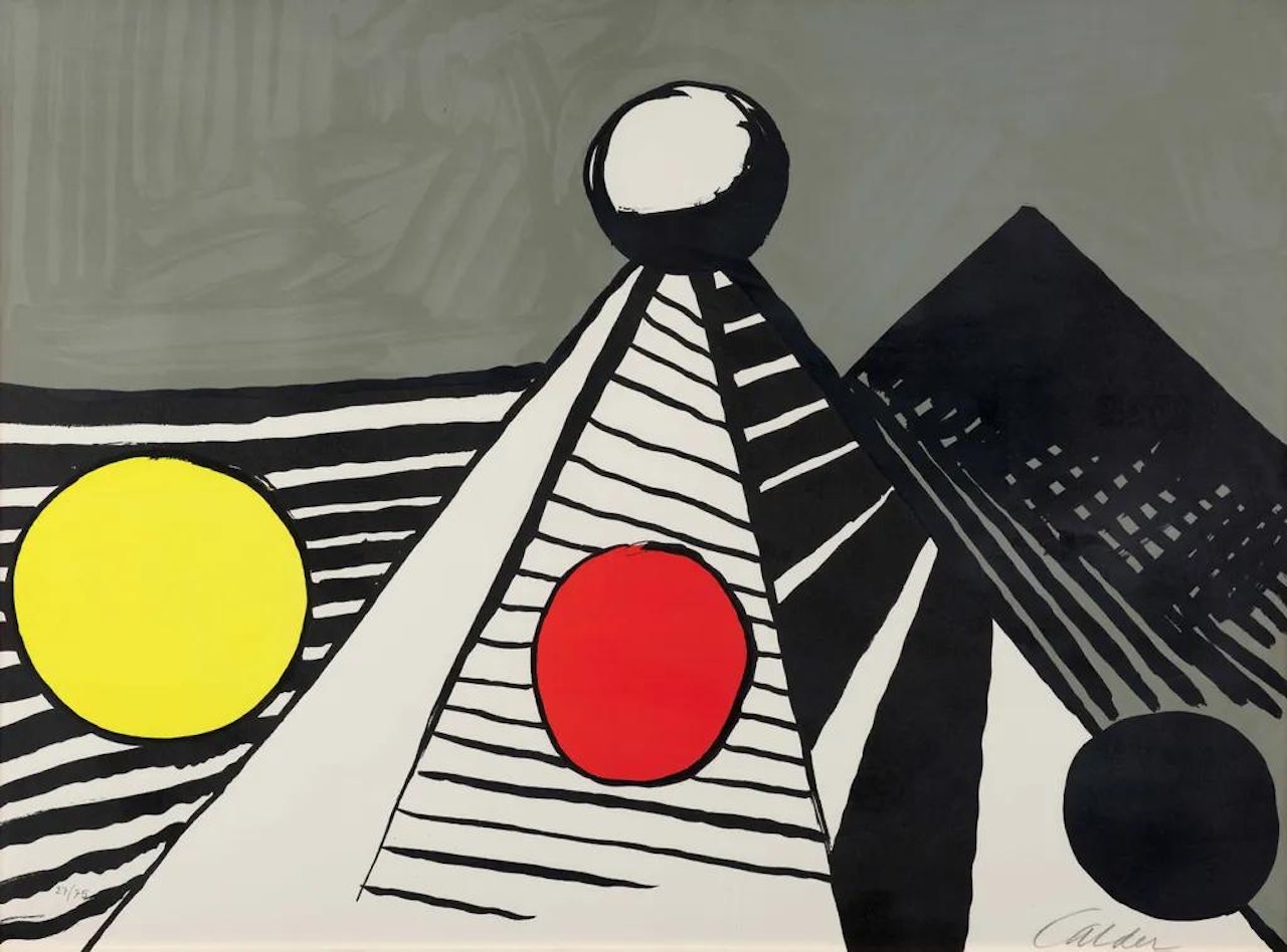 Le Bateau Lavoir by Alexander Calder