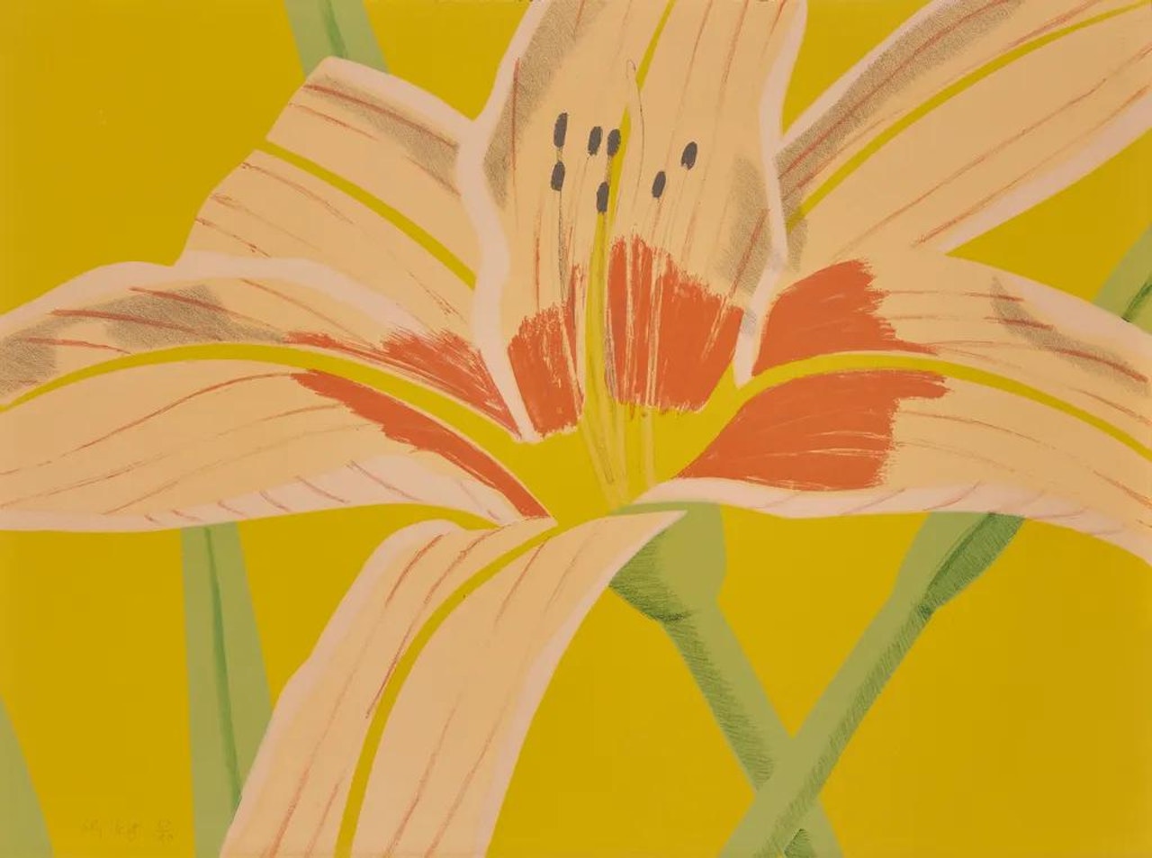 Day Lily I by Alex Katz