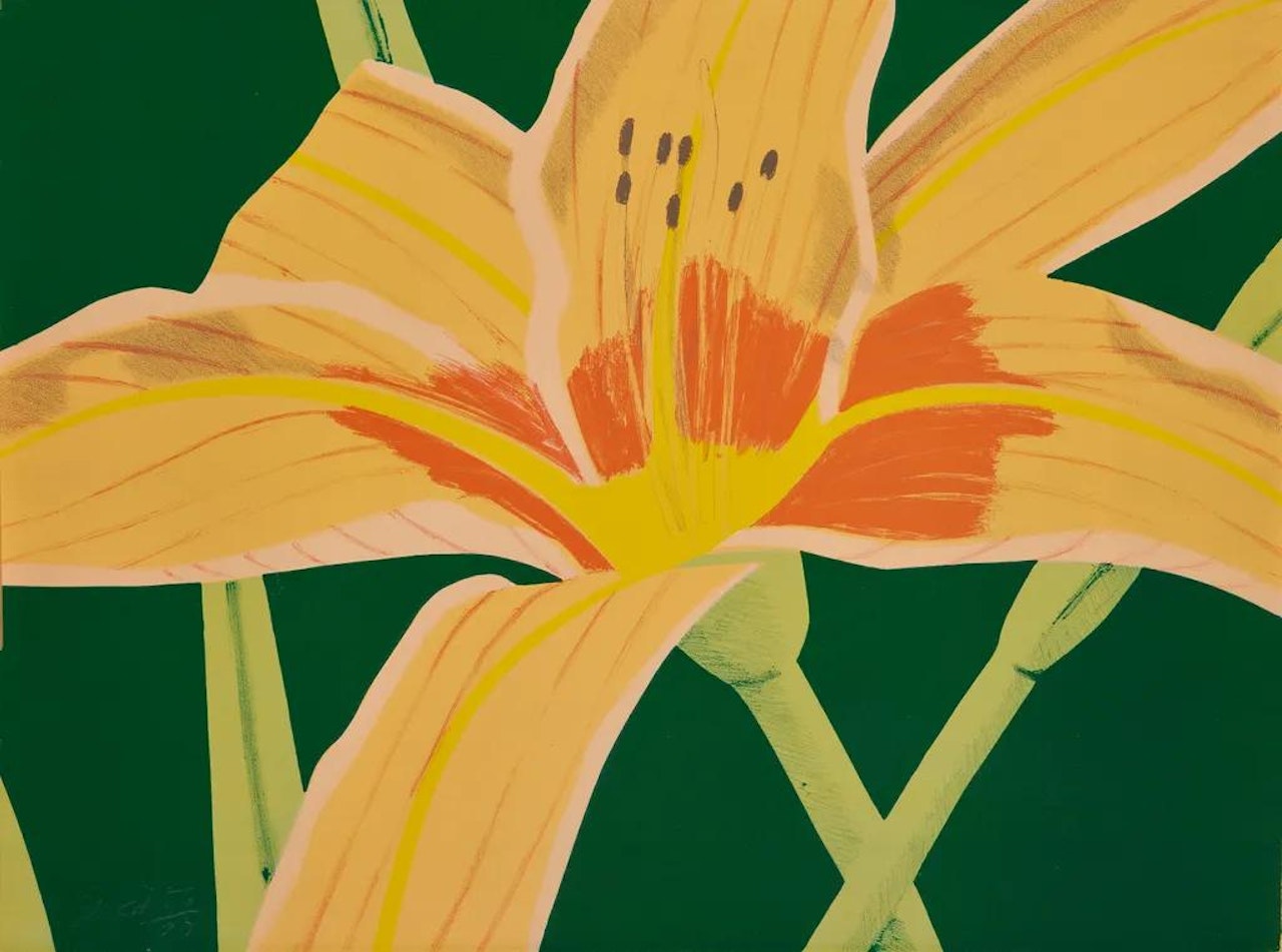 Day Lily 2; Schroëder 26 by Alex Katz