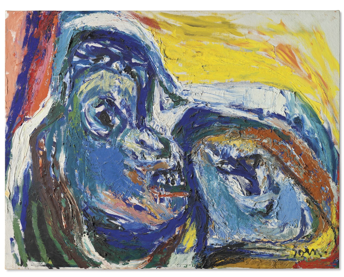 Underdeveloped Disgust by Asger Jorn