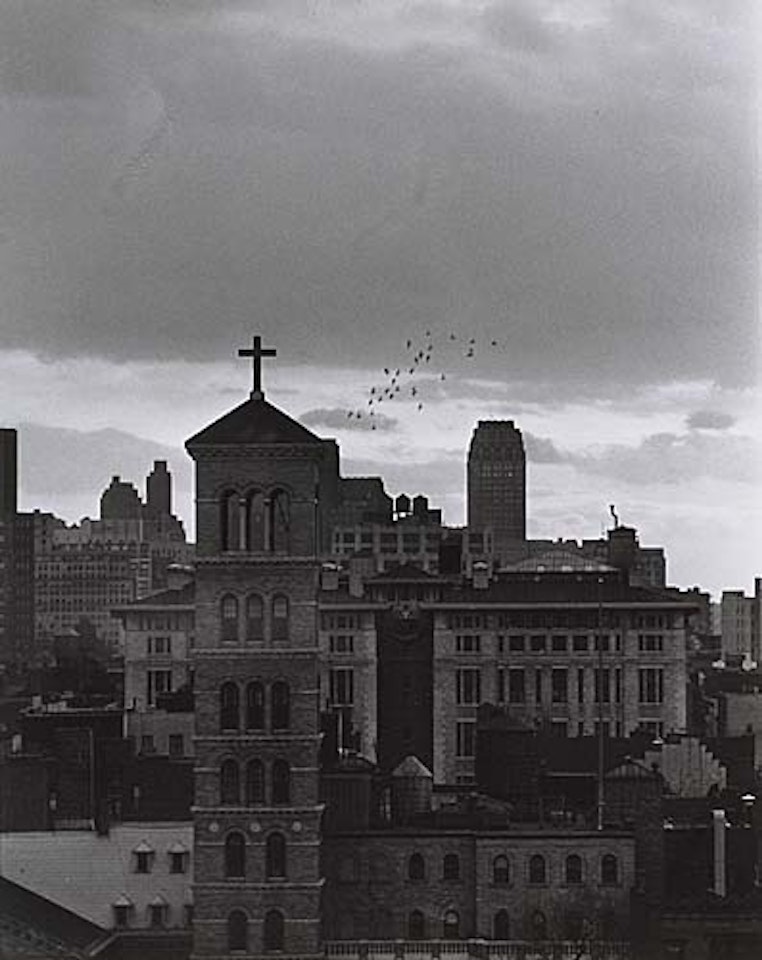 Judson Church, Washington Square Park by André Kertész