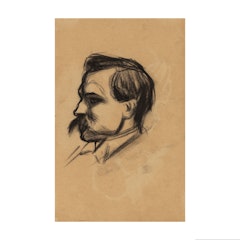 Portrait de Manel Pallarès ; Etude de têtes et main (œuvre recto-verso)