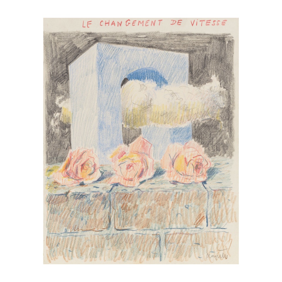 Le changement de vitesse by René Magritte