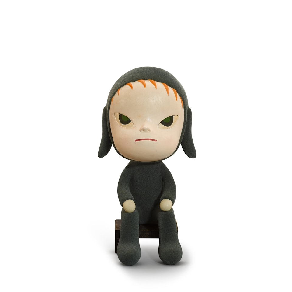 Sleepless Night (Sitting) by Yoshitomo Nara