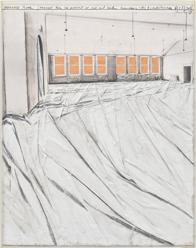 Wrapped Floor and Covered Windows by Christo