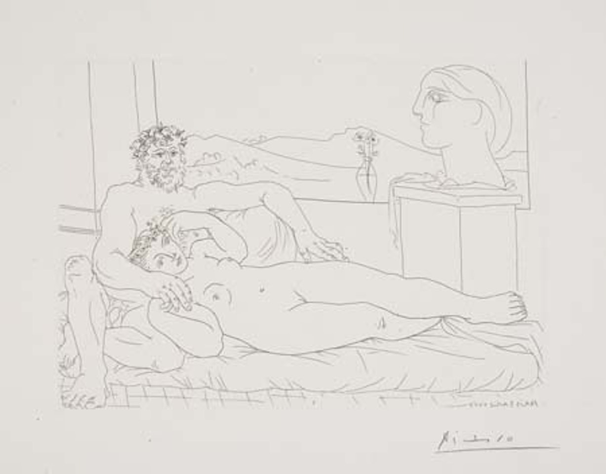 Le Repos du Sculpteur, II by Pablo Picasso